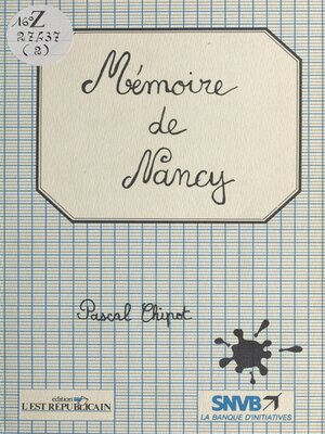cover image of Mémoire de Nancy